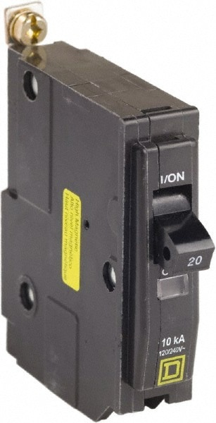 20 Amp, 120 VAC, 1 Pole, Bolt On Miniatu